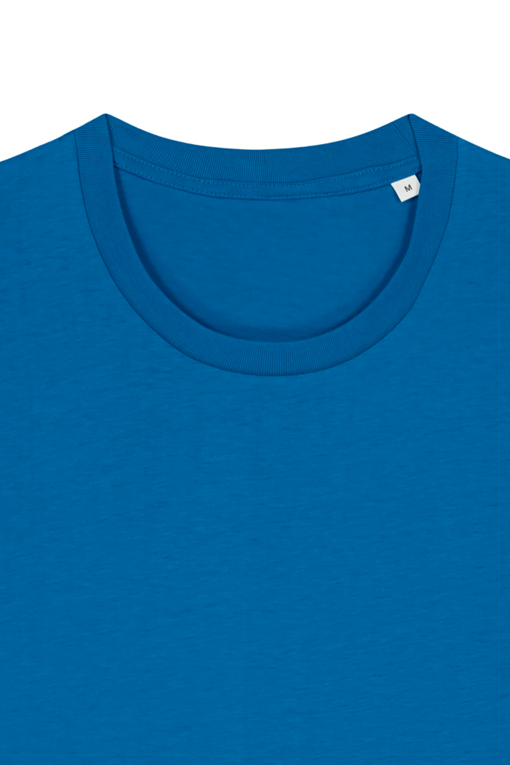 STAR Beachwear iconic logo t-shirt in white organic cotton, front view of the star print.