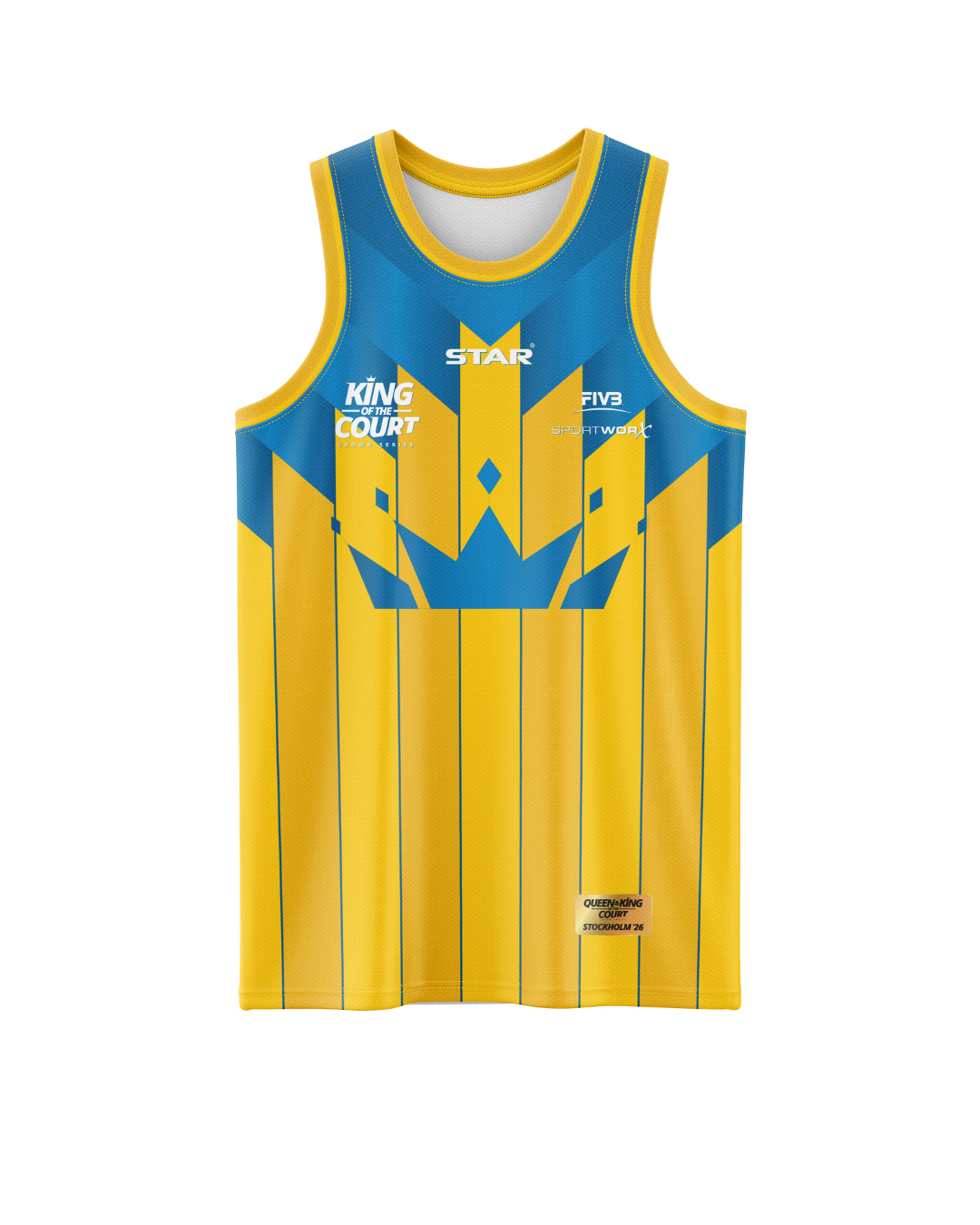 The Choice of Champions: Star Beachwear Tank Top for Queen & King of the Court Stockholm 2025