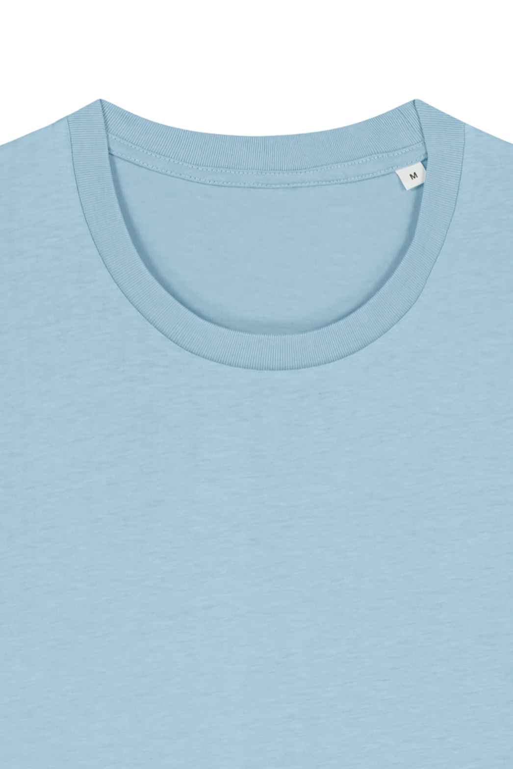 STAR Beachwear iconic logo t-shirt in white organic cotton, front view of the star print.