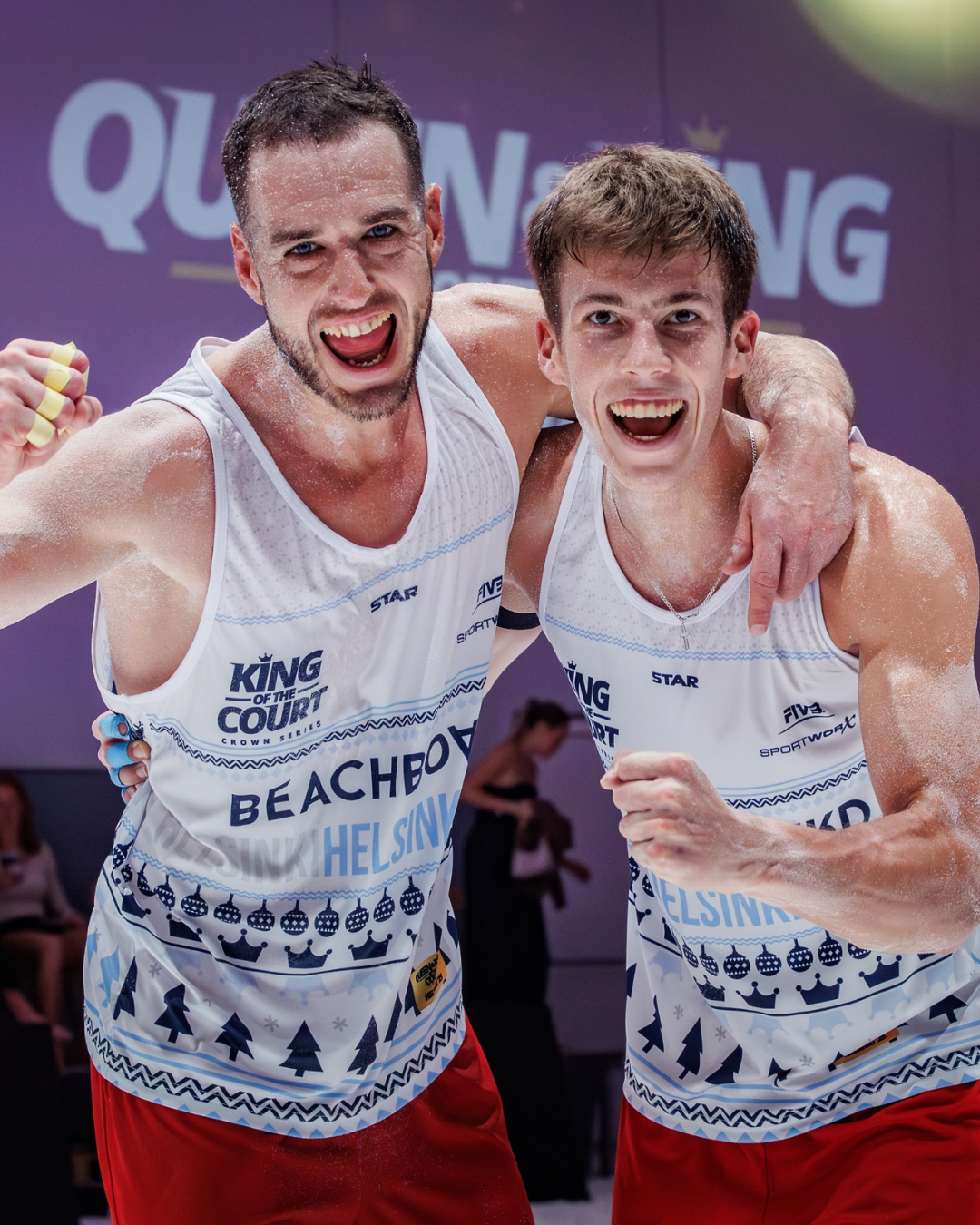 The Choice of Champions: Star Beachwear Tank Top for Queen & King of the Court Helsinki 2025