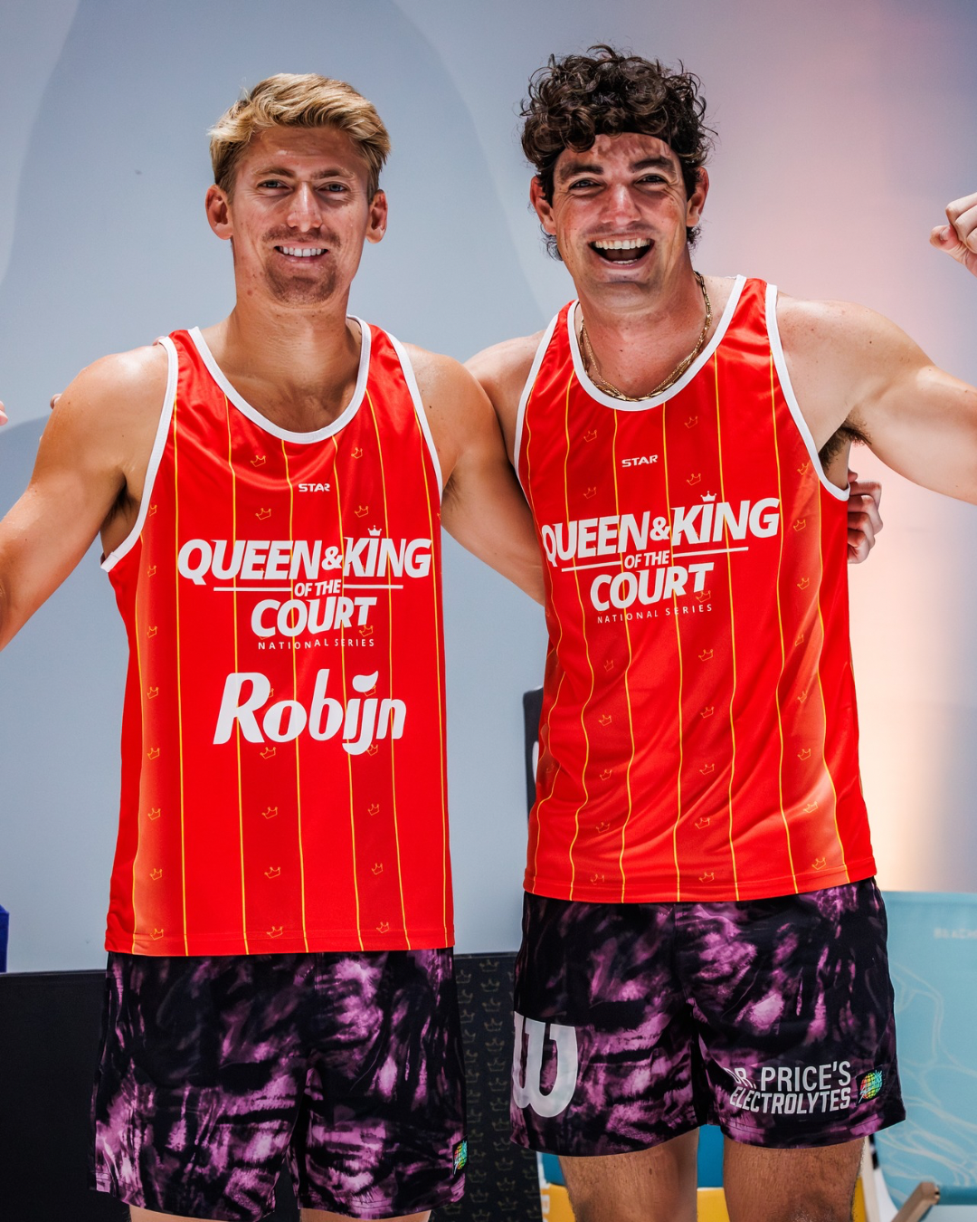 The Choice of Champions: Star Beachwear Tank Top for Queen & King of the Court Helsinki 2025
