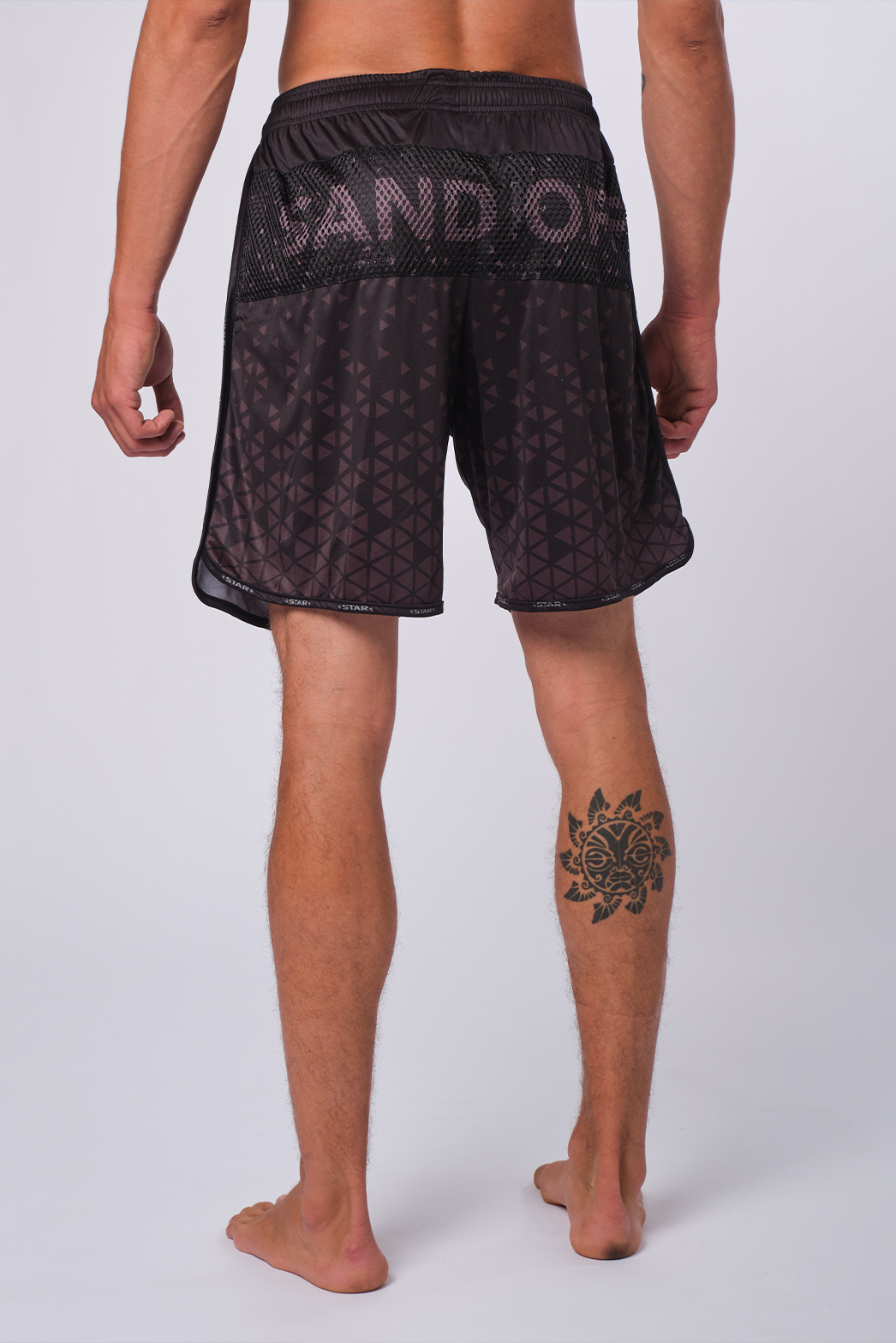 Sand Off Black Beach Volleyball Shorts - Durable & Sporty