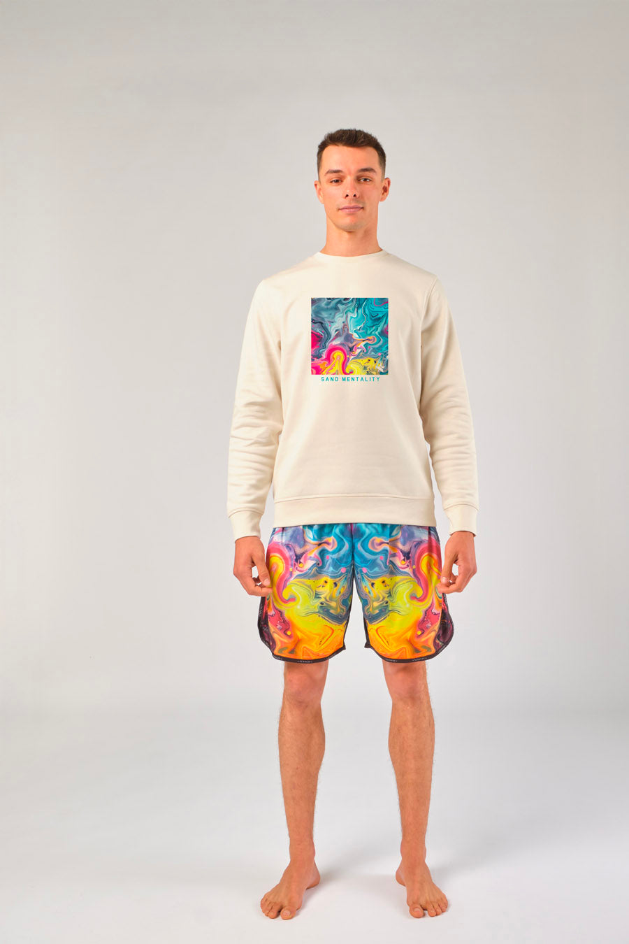 Signature Print Sweatshirt