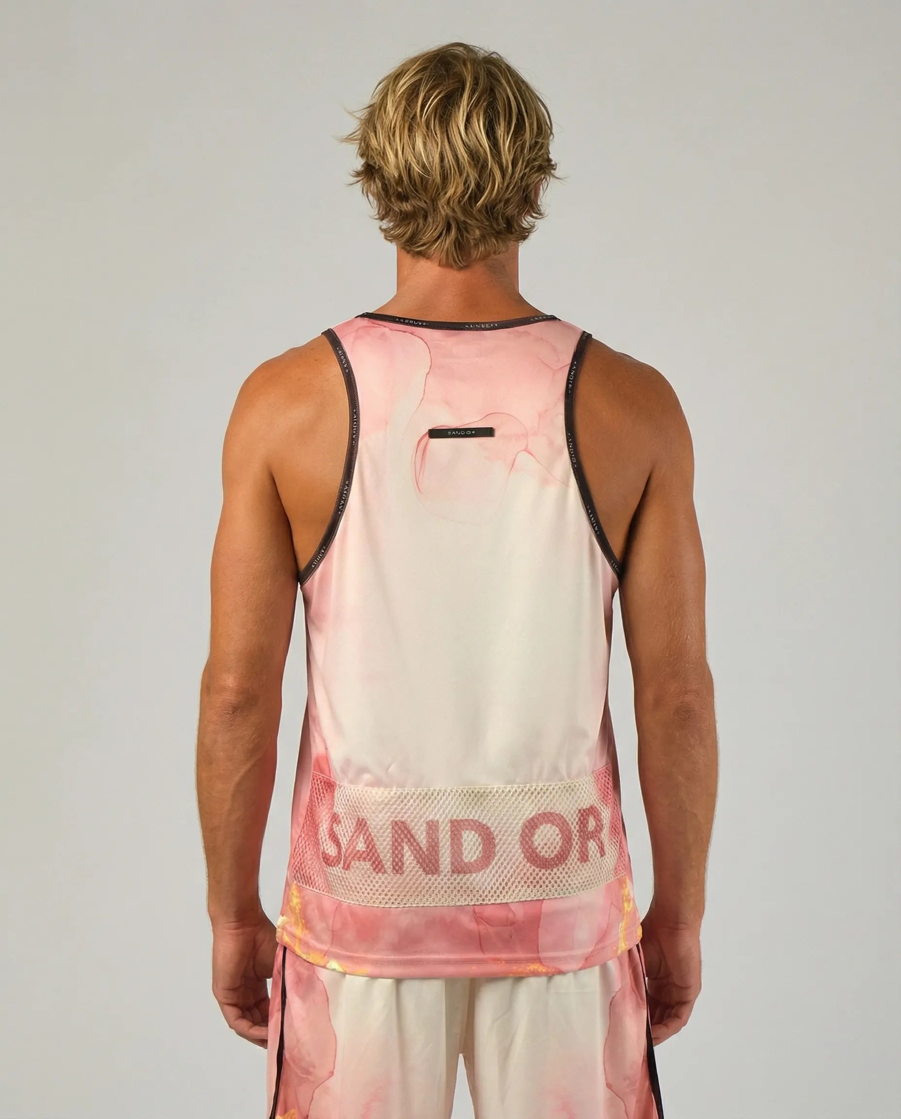 STAR Virgo performance tank top with Sand-Off technology, anti-sand regular fit gear for beach volleyball.