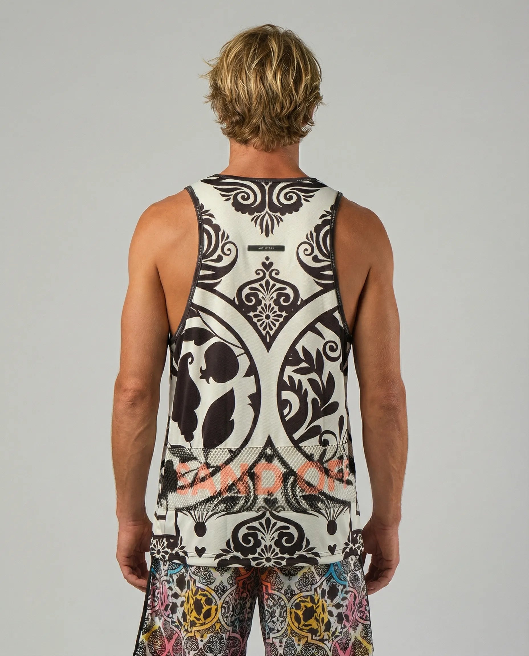 STAR Sirius performance tank top with Sand-Off technology, anti-sand regular fit gear for beach volleyball.