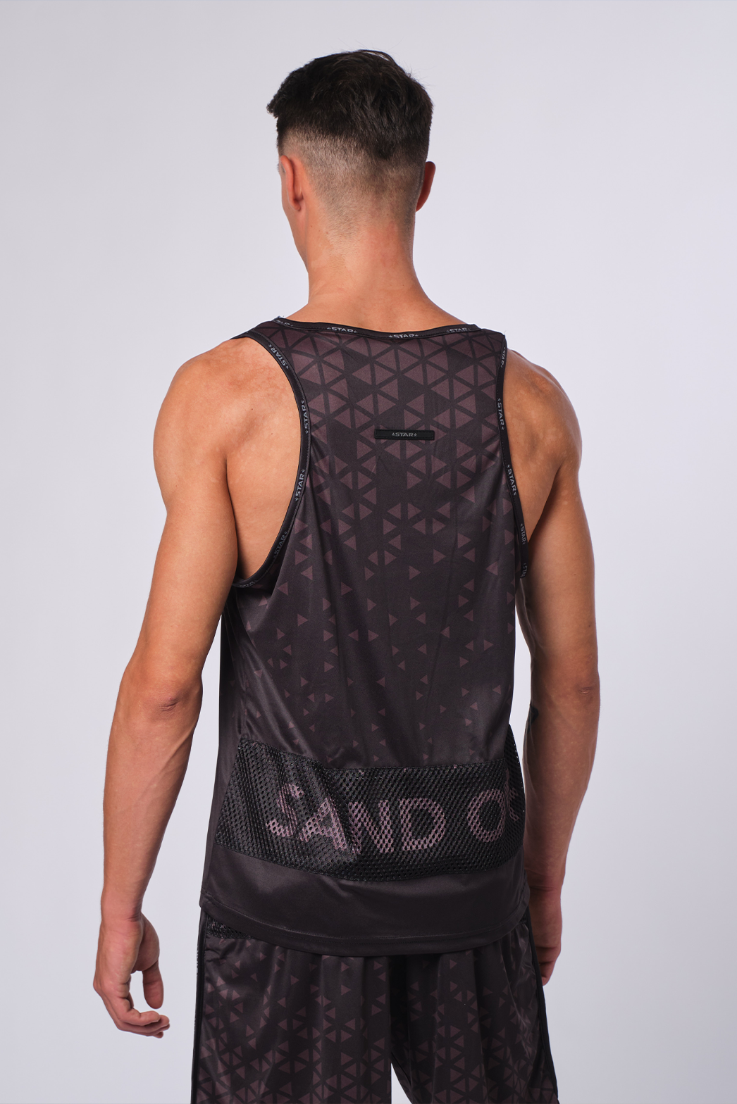 Sand Off Black Beach Volleyball Tank Top - Sleek & Performance-Driven