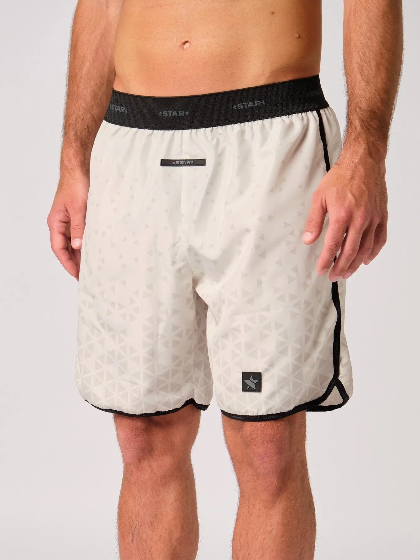 Meteorite White/Grey Beach Volley Shorts - Sleek & Functional