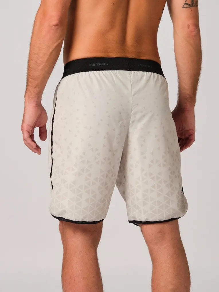 Meteorite White/Grey Beach Volley Shorts - Sleek & Functional