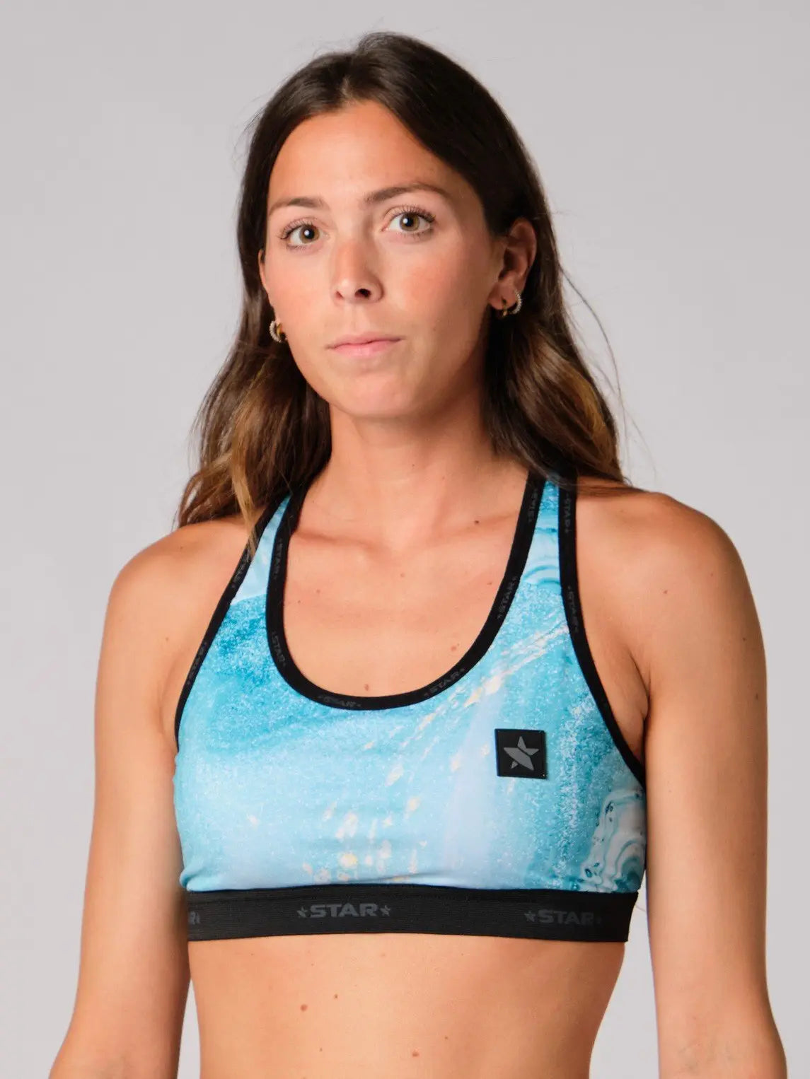 STAR Supernova Legacy Racerback Top performance sports bra, athletic support fit.
