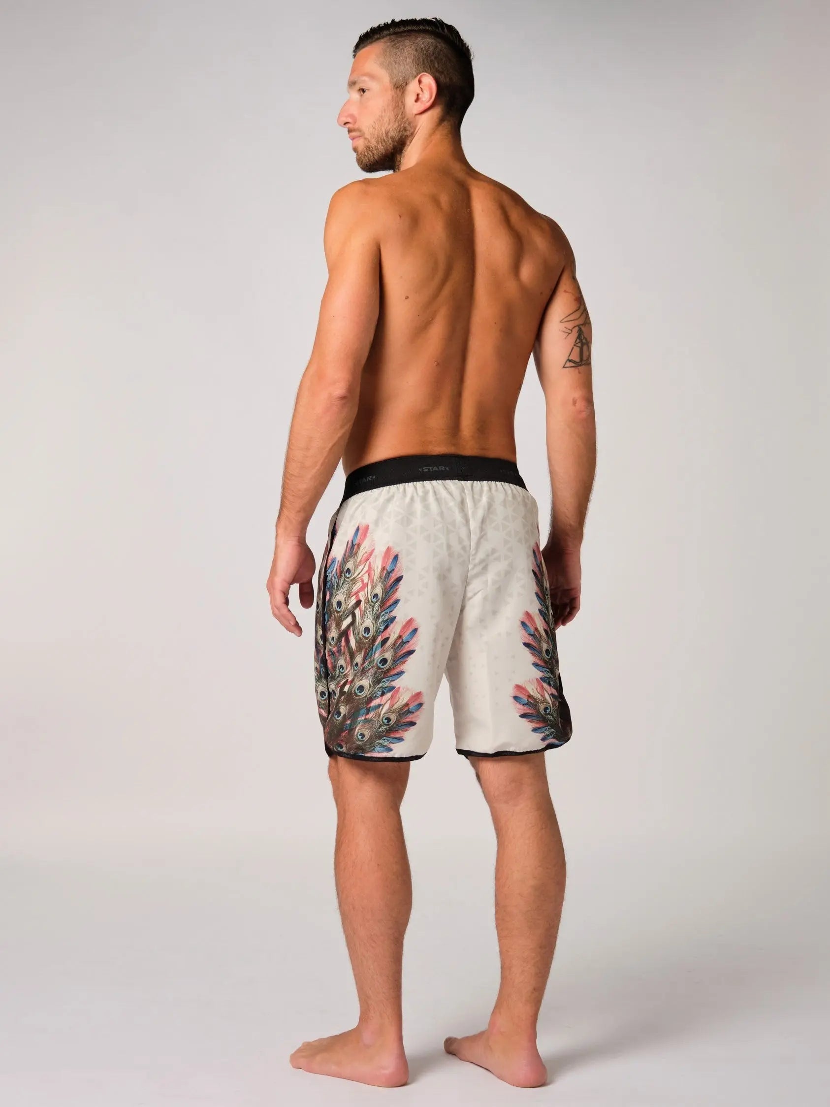 Peacock Beach Volley Shorts - Bold & Comfortable