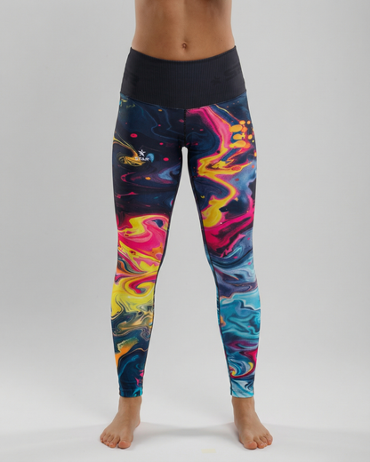 STAR "Vega" Women's Beach Volleyball Leggings - Front View - Sand-Off Technology