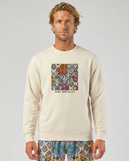 STAR Signature Print Crewneck - Sustainable Unisex Recycled Sweatshirt