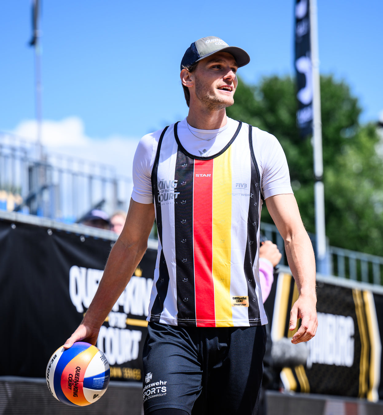 The Choice of Champions: Star Beachwear Tank Top for Queen & King of the Court Hamburg 2025