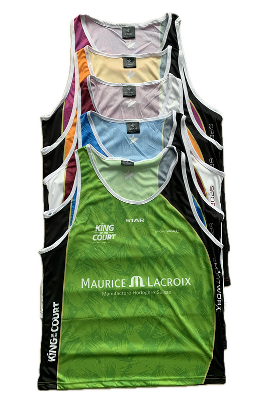 The Choice of Champions: Star Beachwear Tank Top for Queen & King of the Court Tenerife