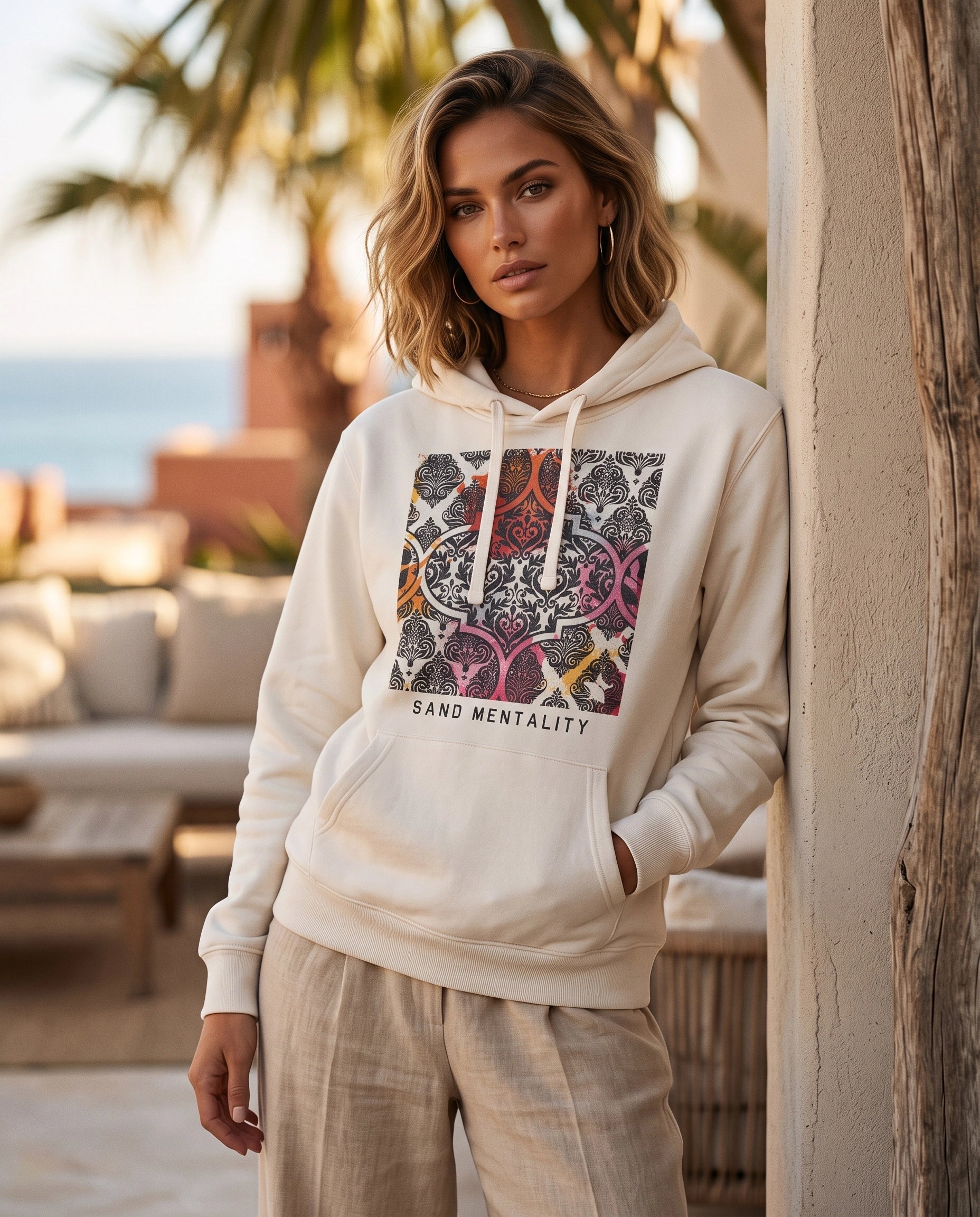 STAR Signature Print Unisex Hoodie - Organic & Recycled Sweatshirt