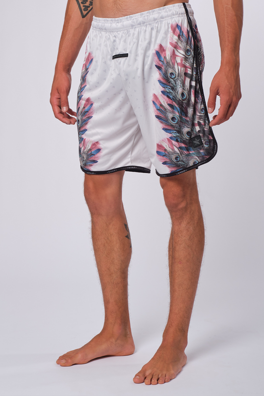 Sand Off Peacock Beach Volleyball Shorts - Bold & Comfortable