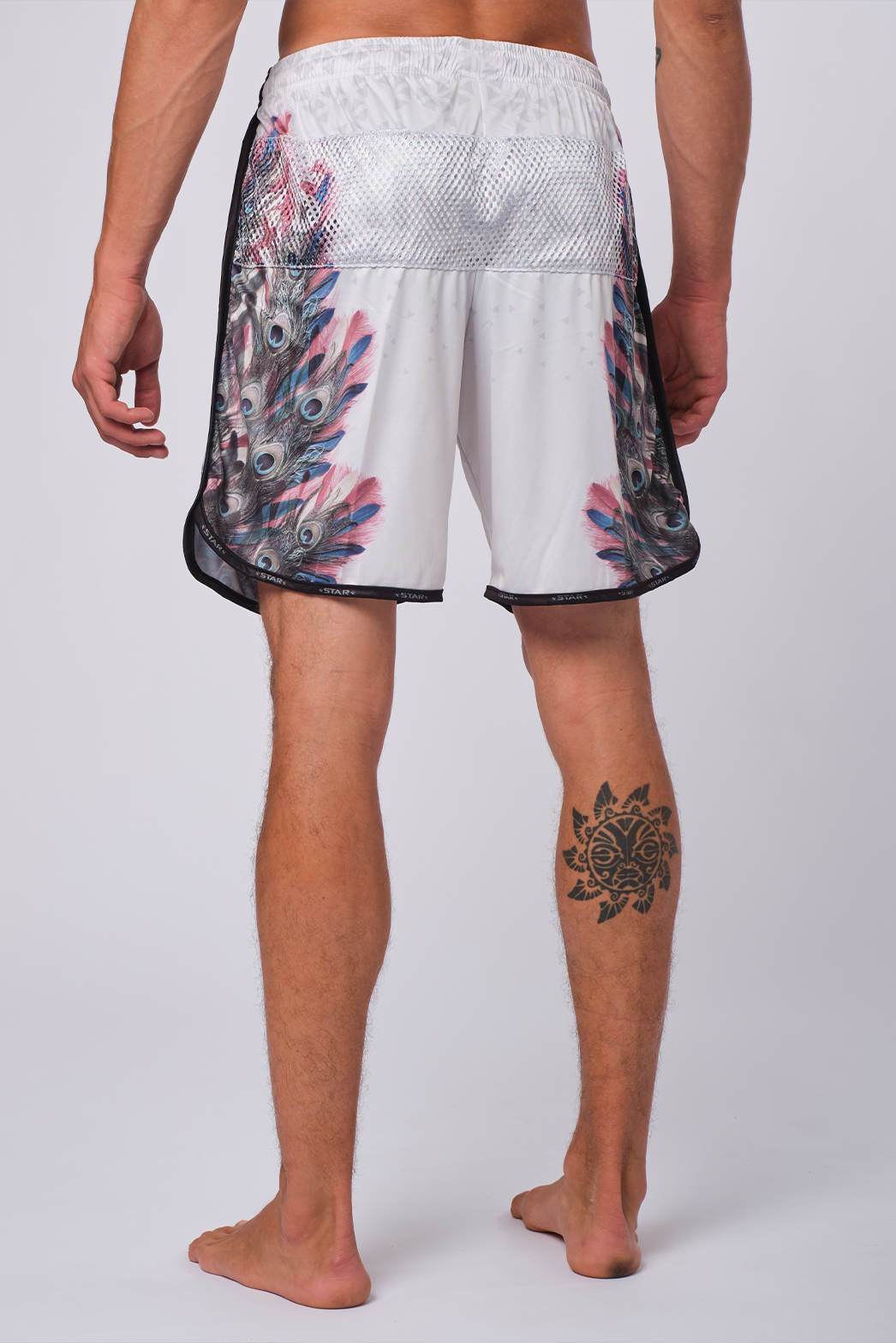 Sand Off Peacock Beach Volleyball Shorts - Bold & Comfortable