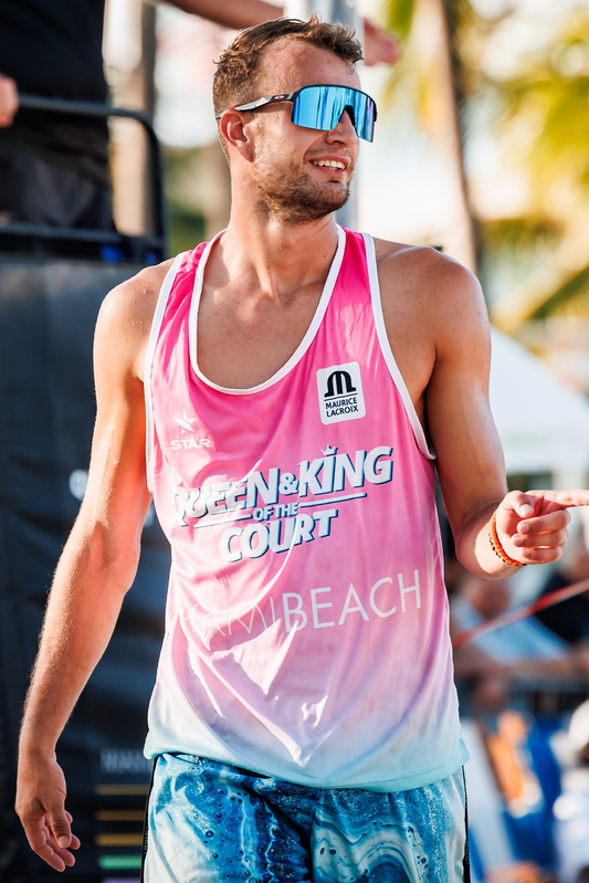 The Choice of Champions: Star Beachwear Tank Top for Queen & King of the Court Miami Beach