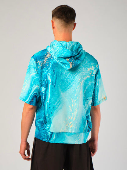 Active Short Sleeve Hoodie