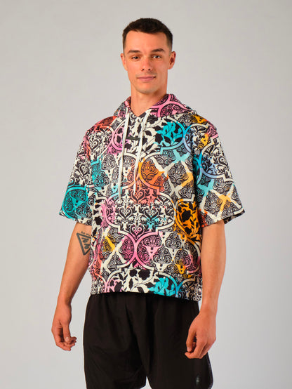 Active Short Sleeve Hoodie