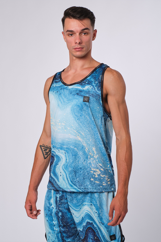 Sand Off Supernova Beach Volleyball Tank Top - Vibrant & Comfortable