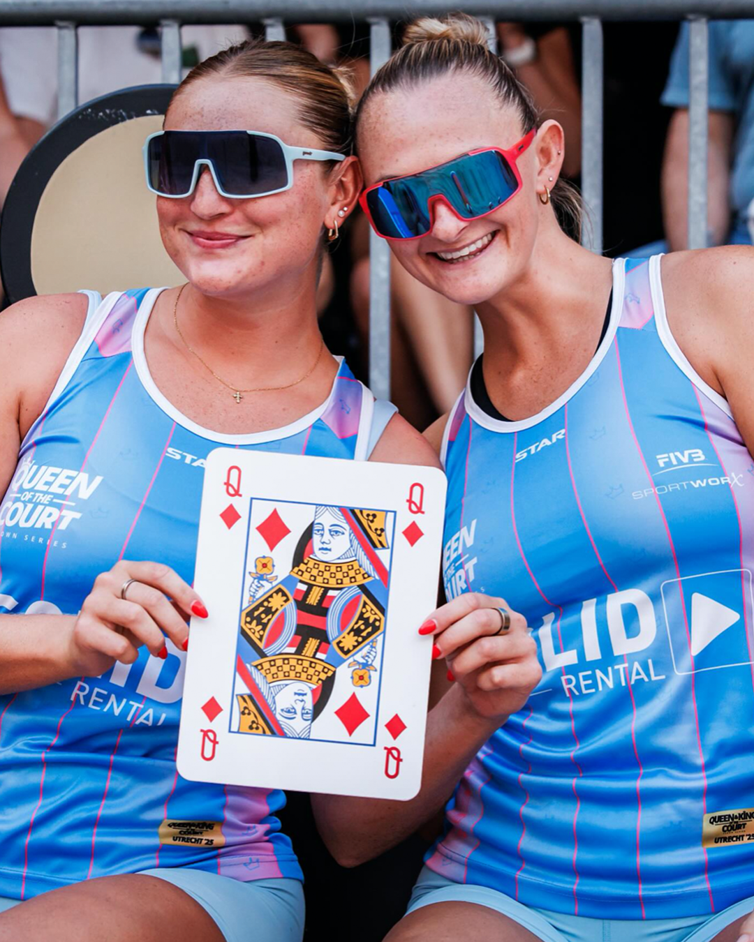 The Choice of Champions: Star Beachwear Tank Top for Queen & King of the Court Utrecht 2025 2025 Women Version