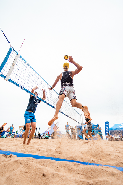 Sand Off Peacock Beach Volleyball Shorts - Bold & Comfortable