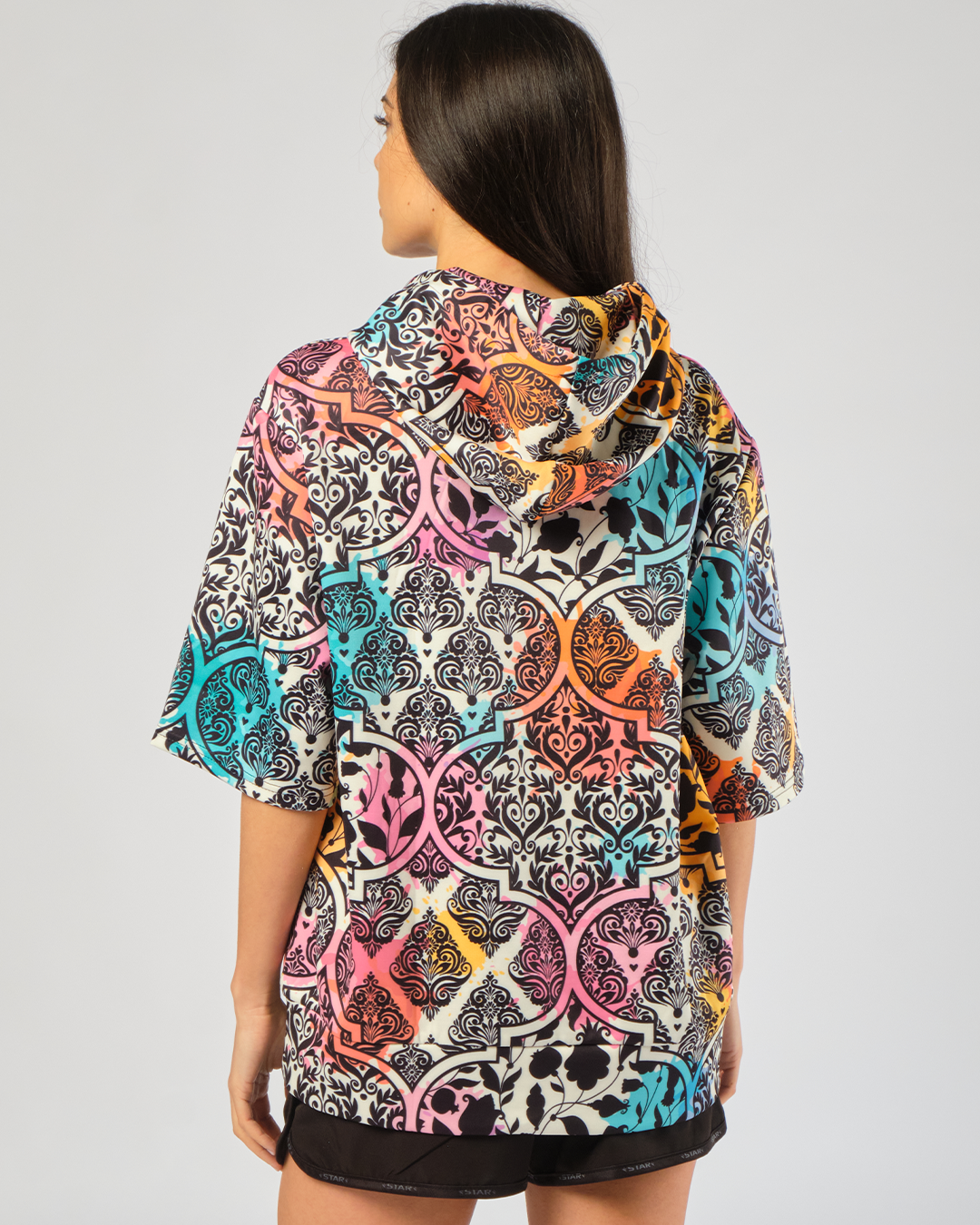 Active Short Sleeve Hoodie