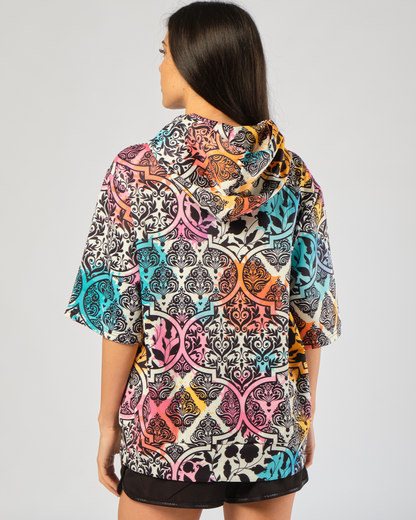 Active Short Sleeve Hoodie